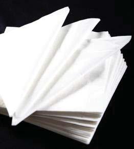 Λευκές χαρτοπετσέτες, 50 