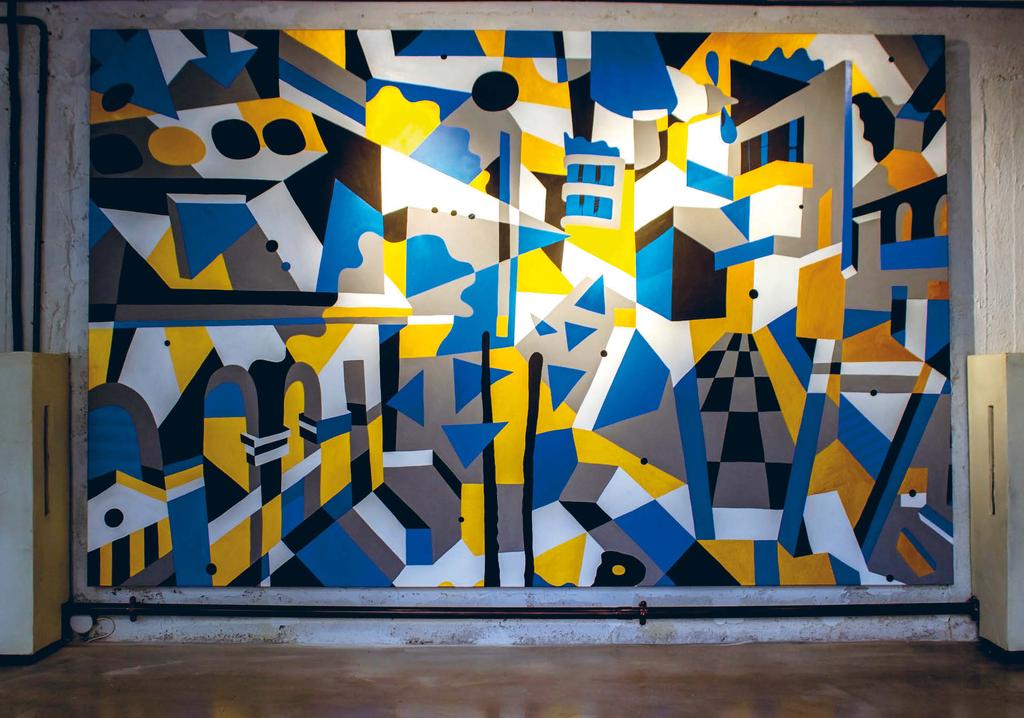 Acryl auf Leinwand 2 Happy day / Χαρούμενη μέρα / Glücklicher Tag 2015