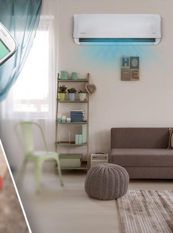WiFi Standard Η έξυπνη λειτουργία Wi-Fi, για απομακρυσμένη διαχείριση, είναι πλέον διαθέσιμη από την πρώτη στιγμή που θα ενεργοποιήσετε το
