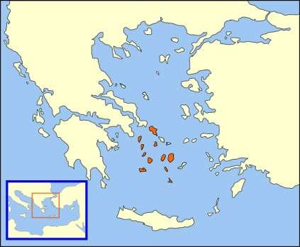 1207-1579: Δουκάτο της Νάξου ή Δουκάτο του Αιγαίου ή του
