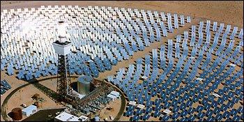 Solar two Σχήμα Γ.6.4. Ο ηλιακός πύργος Solar two Το 1995 ο solar one μετατράπηκε στο solar two.