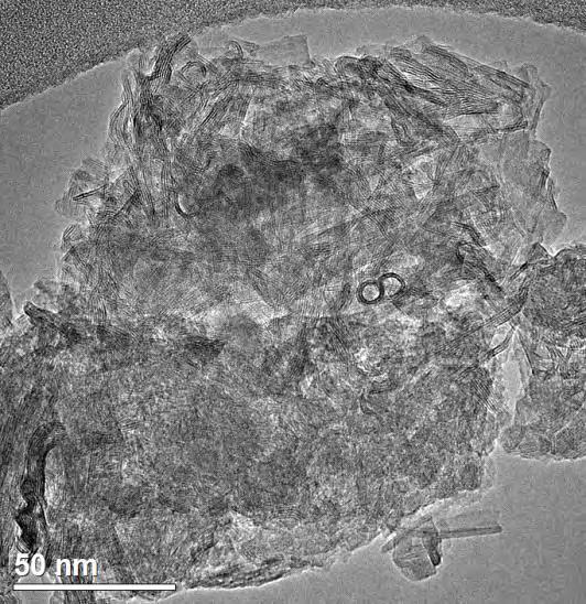 3: Μζηνμβναθίεξ SEM, ΤEM ηαζ STEM ηςκ κακμζςθήκςκ H 2 Ti 3 O 7. Οζ Peng et al.
