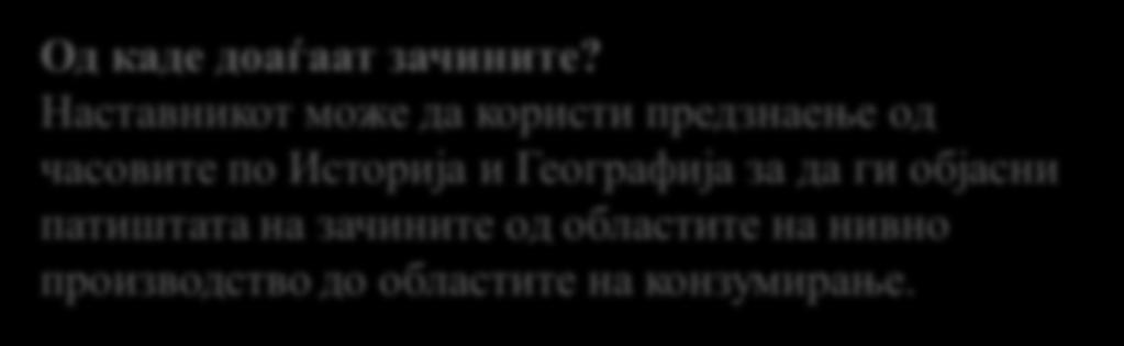 Ланка Цимет Бибер Мусакнтно оревче Мадагаскар Ванила Јапонија Чили Австралија Ким Кориандер