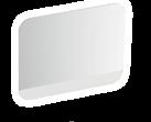 4 γυάλινα). Διαθέσιμη σε τρεις αποχρώσεις: Λευκή γυαλιστερή λάκα, γκρι γυαλιστερή λάκα και γκρι μπαμπού. Καθρέπτης με περιμετρικό φωτισμό LED, σε διαστάσεις /90/120 cm.