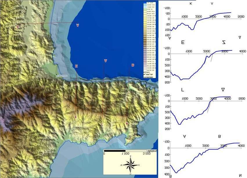 A 0.5 to 1.5 m coast subsidence and a weak tsunami have been reported.