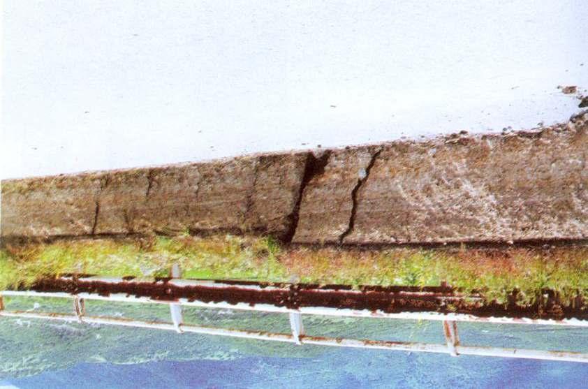 ΠΕΡΙΟΧΗ ΚΟΖΑΝΗΣ Ρύμνιο(γέφυρα) BRIDGE EMPARKMENT SUBSIDENCE 80 cm