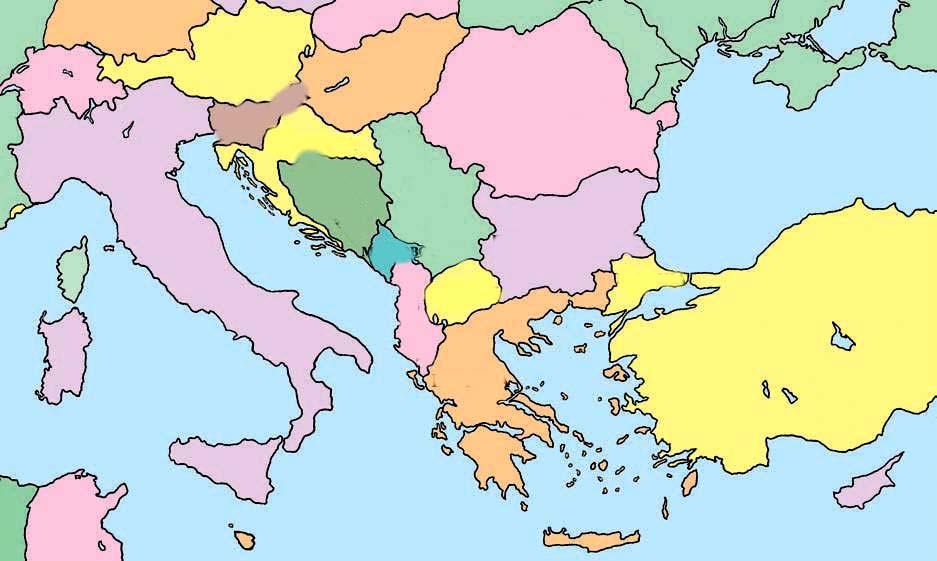 \ Παρατηρώντας το χάρτη της σελίδας 74 ας καθορίσουμε τη γεωγραφική θέση της Ελλάδας στην Ευρώπη.