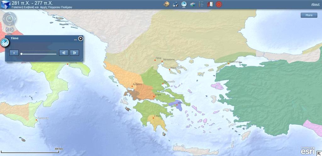 Ο διαδικτυακός χάρτης Αλεξάνδρα Κουσουλάκου.