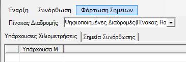 διαδρομών και παρουσίαση παγίων στοιχείων οδών Εντοπισμός και απεικόνιση διαδρομών βάση κριτηρίων (γεωγραφικών και