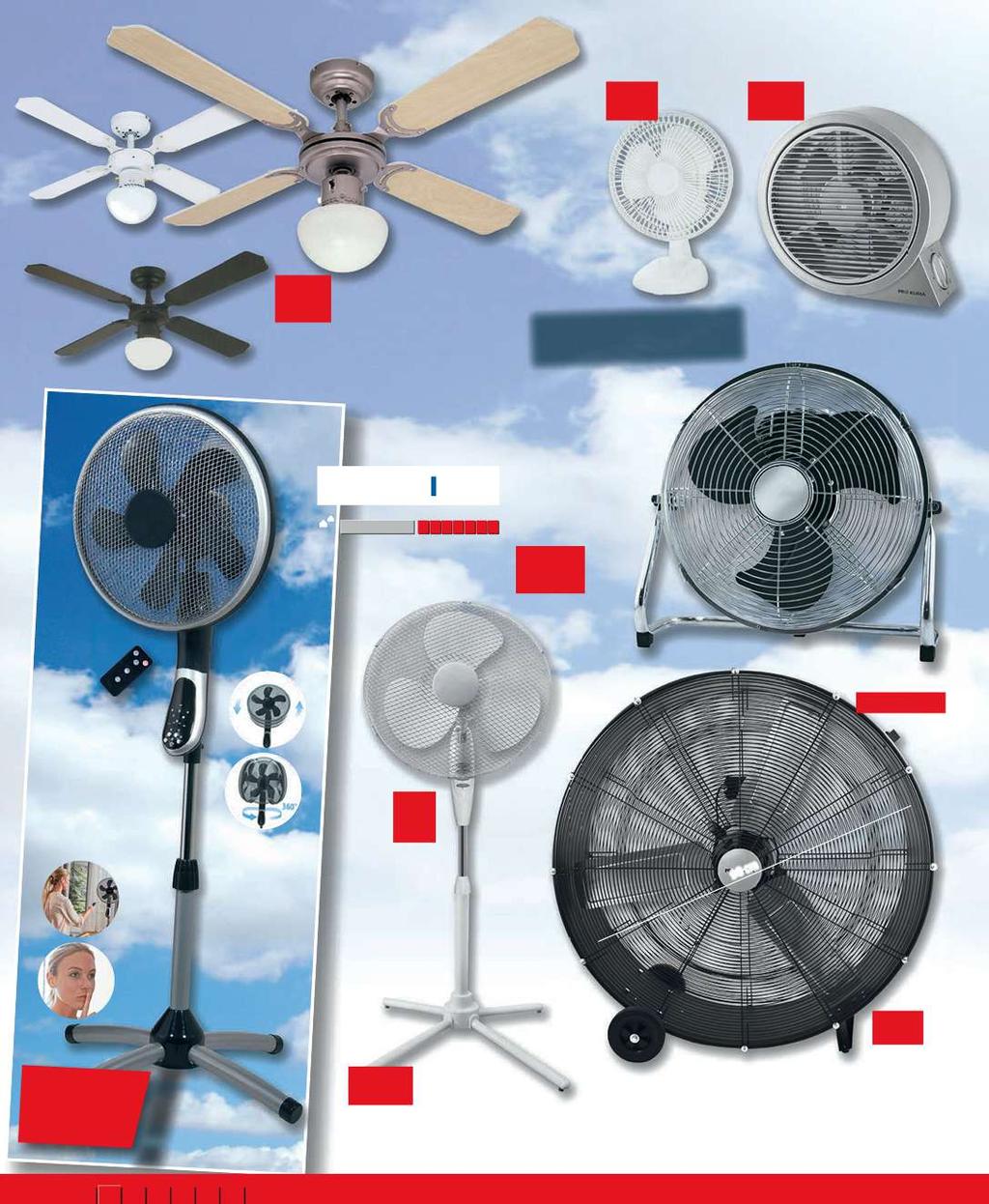 Stolový ventilátor 20611668 15 cm, 20 W, biela farba 9, 25 25 cm 55,- Stropný ventilátor Bungonia 12292634, 12292610, 12292627 105 cm/ 42, osvetlenie 1x 60 W/ E 27 (bez zdroja), rôzne farebné