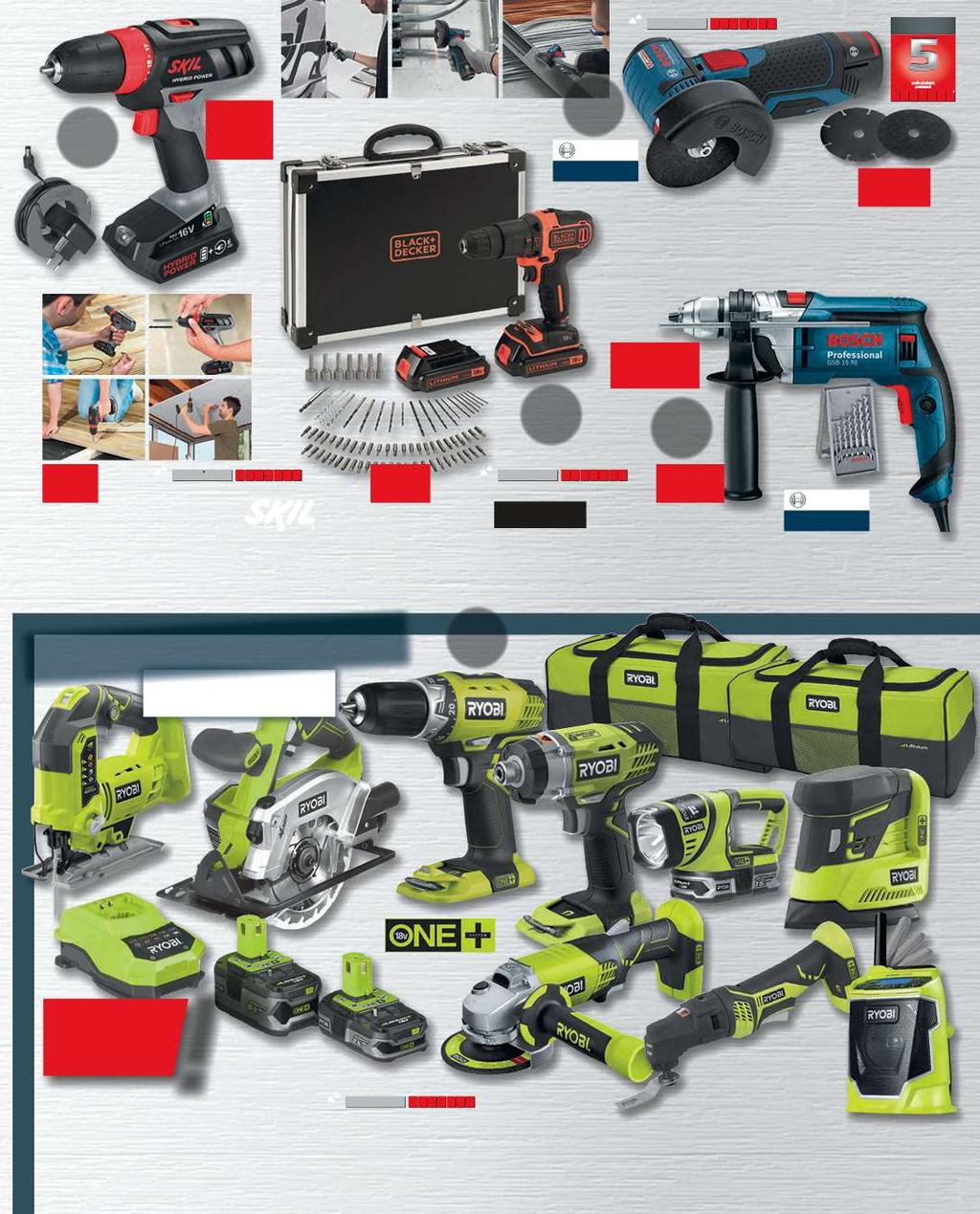 NOVINKA v sortimente PREVÁDZKA AKU ALEBO 230 V NOVINKA v sortimente Multifunkčná aku uhlová brúska 25196009 GWS 12V76 SET, 2x Li aku 12 V, brushless bezuhlíkový motor 19500 ot./ min.