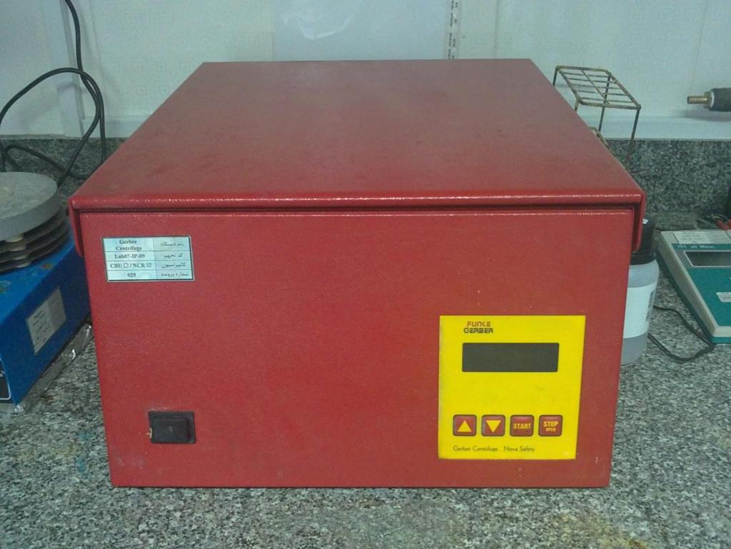 سانتریفیوژ ژربر Gerber Centrifuge روش حجمی ژربر روش سریع اندازه گیری میزان چربی در فرآورده های لبنی می باشد.