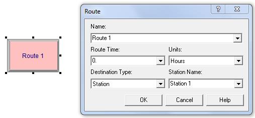 3. Καρτέλα προηγμένων μεταφορών (Advanced transfer) Λειτουργικές μονάδες του διαγράμματος ροής (flowchart modules) Λειτουργική μονάδα διαδρομής Route module Η λειτουργική μονάδα διαδρομής μεταφέρει