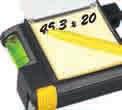 09414 Flessometro (3 m) con luce/portafoglietti/calcolatrice e penna Measure tape (3m) with light,