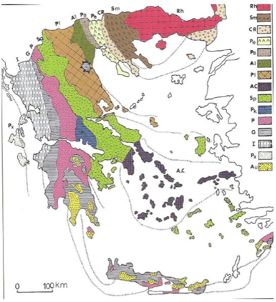 3.3. Τεκτονική Από τεκτονικής άποψης, σύμφωνα με τις νεότερες απόψεις, η Ιόνιος ζώνη, στην οποία εντάσσεται γεωτεκτονικά η ευρύτερη περιοχή (Σχήμα 3.
