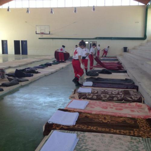 Φιλοξενία μεταναστών σε σχολικό συγκρότημα της Ιεράπετρας Στο κλειστό γυμναστήριο του σχολικού συγκροτήματος λυκείων Ιεράπετρας θα