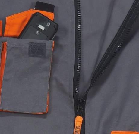 270gr/m 2 Υφασμα προπλυμένο Πολλές τσέπες Εργονομικός