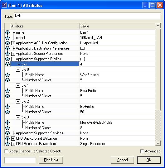 Εικόνα 3-10 Assigning profiles to workstations at LAN 1 Το τοπικό LAN 2 θα διαμορφωθεί με τις ίδιες τιμές.