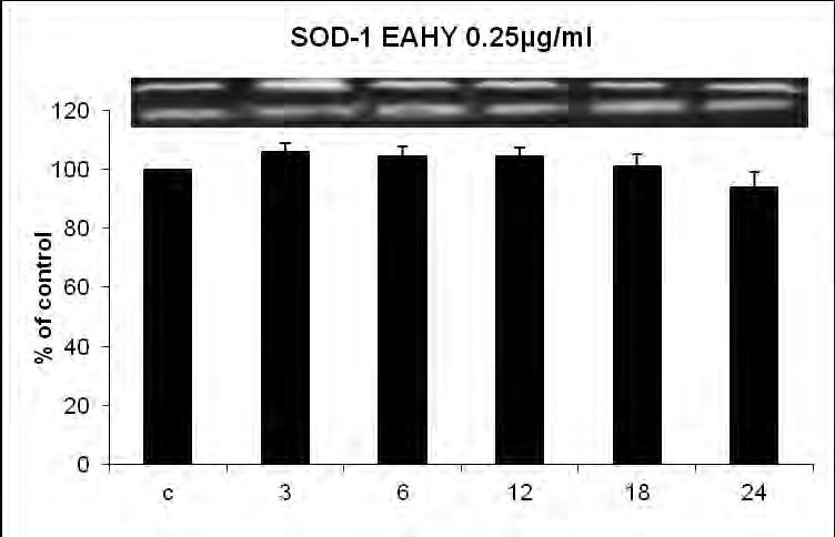 25μg/ml Διάγραμμα 15: Επίπεδα καταλάσης: δεν