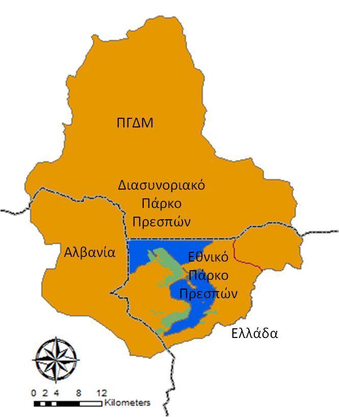 1. Περιγραφή της περιοχής μελέτης 1.1. Γεωγραφική θέση, διοίκηση και νομικό καθεστώς 1.1.1. Γεωγραφική θέση Η περιοχή του Έργου LIFE JunEx (LIFE12 NAT/GR/000539) ταυτίζεται με την έκταση που απαντά ο τύπος οικοτόπου προτεραιότητας «Ελληνικά δάση αρκεύθου» στην περιοχή των Πρεσπών.