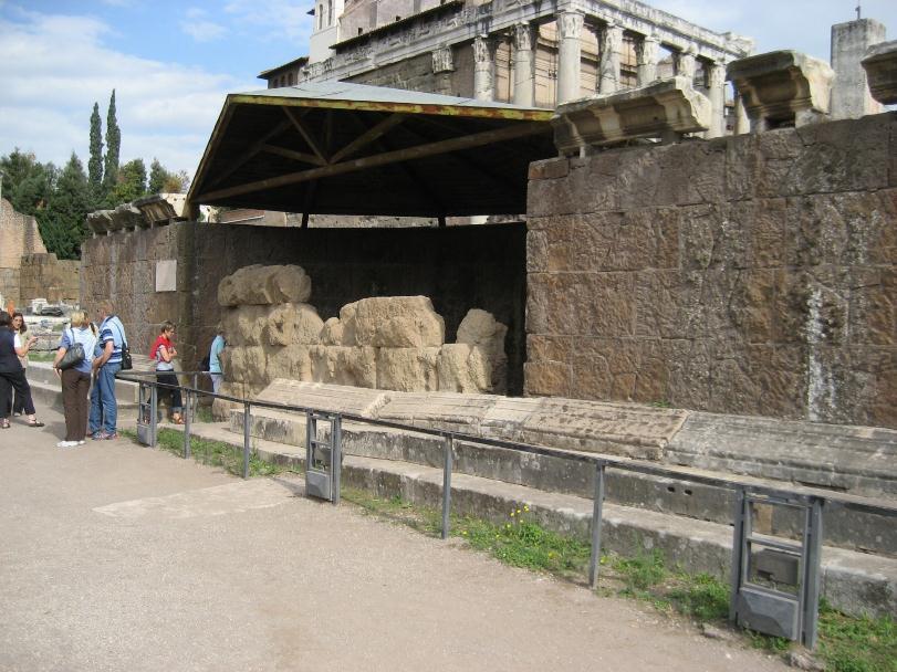 Forum Romanum: η πρόσοψη του
