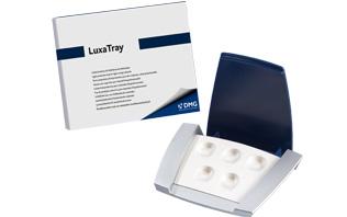 DMG LuxaTray O-Bite 4-17-004 DMG 79,50 ( ) 4-07-023 DMG 49,00 ( ) LuxaTray: Θήκη προστασίας από το φως και προσωρινής φύλαξης φωτοευαίσθητων υλικών, με