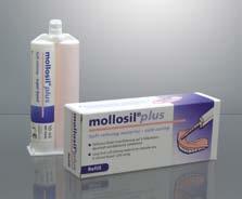 ΕΝ ΕΙΞΕΙΣ, ΠΛΕΟΝΕΚΤΗΜΑΤΑ & I ΙΟΤΗΤΕΣ Μαλακό υλικό αναγόμωσης μακράς διάρκειας, για χρήση στο ιατρείο, με βάση τη σιλικόνη προσθήκης (τύπου Α) Molosil Plus Molosil Plus