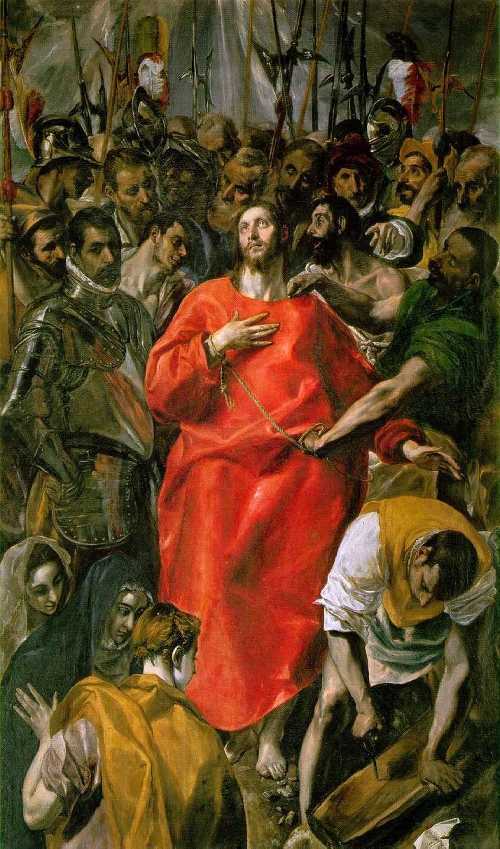 El Espolio Ο διαμερισμός των ιματίων του Χριστού, 1577-9, λάδι σε