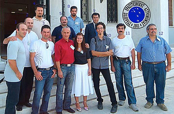 Ο Γρηγόρης Μαραβέλιας κατά την διάρκεια της εισήγησής του με τίτλο: Περσείδες, τα χαρακτηριστικά της βροχής διαττόντων και παρατηρήσεις τους κατά την διάρκεια 20