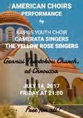 and Conductor) Camerata Singers, Pocatello, ID, USA (Scott Eric Anderson, Director and Conductor) The Yellow Rose Singers, San Antonio, TX, USA (Gary L.