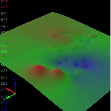 Εικόνα 4.64 Προεπισκόπηση επιφάνειας με την επιλογή Surface Smoothing. 4.4.2 Δημιουργία μοντέλου ως αποτέλεσμα συνδυασμού του μοντέλου κυψελίδων με την επιφάνεια.