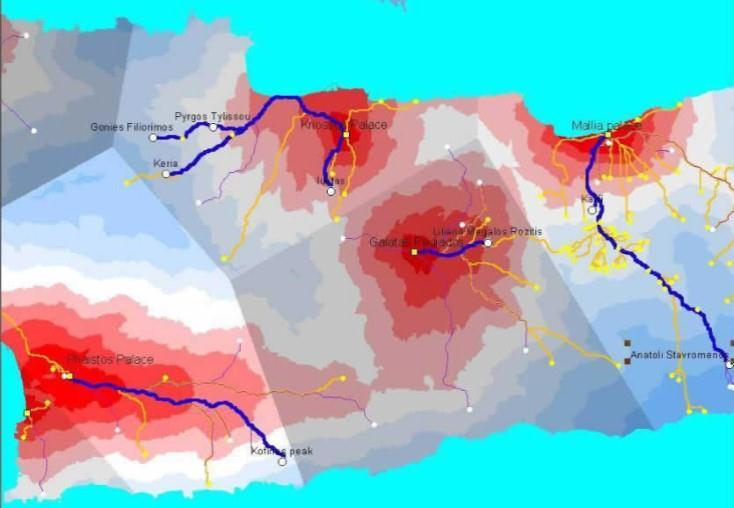 Minoan peak sanctuaries building a