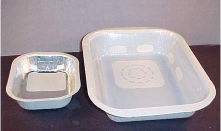 Ανακλαστείς μικροκυμάτων 2/5 Meal without (left) and with (right) antenna tray