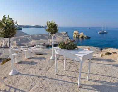 62 Ονειρεύεστε το γάμο σας στη Μήλο; Wishing to have your dream wedding in Milos? Εμπνευστείτε από τον οδηγό μας.