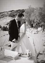 Here you will find suggestions for a successful and unforgettable wedding: * Διοργάνωση / Wedding Planners: Milos Events (58), Wedding in Milos (59), Athena Travel (64) Thalassitra Travel Agency (64).