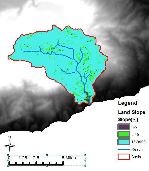 iv. Εικόνα 3.2.2: Χάρτης κλίσεων γης της λεκάνης απορροής Μύρτου 3.3. Γεωλογία Η λεκάνη απορροής του Μύρτου δομείται από σχηματισμούς αλπικού υποβάθρου, σειρές Μειοκαινικών κροκαλοπαγών και αποθέσεις νεογενείς και τεταρτογενείς (Εικόνα 3.