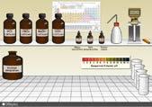 Ανοίξτε το πρόγραμμα «Ο θαυμαστός κόσμος της Χημείας για το Γυμνάσιο» και εντοπίστε την προσομοίωση «Η εξουδετέρωση, το χρώμα των δεικτών και το pη». ΙΙ. Πραγματοποίηση του πειράματος: α.