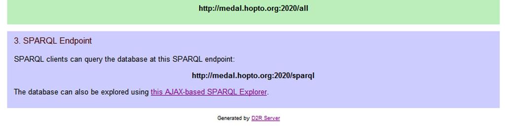 Δυστυχώς καθώς τα δεδομένο του Medal είναι ασυνήθιστα και περίπλοκα δεν υπάρχει κάποιο έτοιμο vocabulary το οποίο να μπορούμε να χρησιμοποιήσουμε.