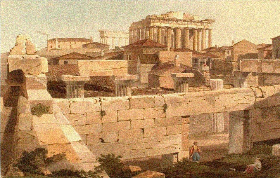 The Acropolis just before