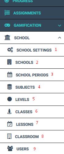 SCHOOL 1.