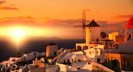 της θάλασσας, αλλά στις άκρες των εσωτερικών τοιχωμάτων της Καλντέρας.