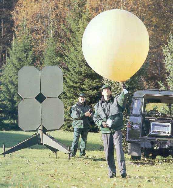 -26- εξαπόλυσης μπαλονιού το οποίο φέρει ραδιοβολίδα, η οποία παρακολουθείται από τον ραδιοθεοδόλιχο.