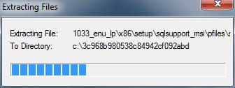 Αρχικά, χρειαζόμαστε το αρχείο SQLEXPRADV_x86_ENU όπως αυτό φαίνεται στην εικόνα που ακολουθεί.