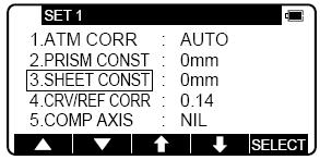 Initial Setting este salvat în 4 moduri, Initial Setting 1, Initial Setting 2, Initial Setting 3, Initial Setting 4, Initial Setting 5.