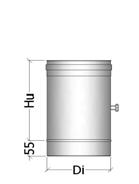 STRAIGHT ELEMENTS NI 095: ELEMENTO VARIABILE ADJUSTABLE ELEMENT Elemento non portante, che consente di compensare misure non standard e di assorbire le dilatazioni termiche di parete Element to