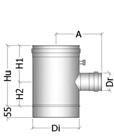 ISPEZIONE INSPECTION ELEMENTS ELEMENTI DI ISPEZIONE INSPECTION ELEMENTS ALLACCIAMENTI TEE ELEMENTS NI N98: ISPEZIONE con TAPPO "T450-N1-D" INSPECTION with PLUG "T450-N1-D" Elemento di ispezione