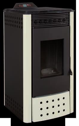 canalizable/ Ductable pellet stove / Salamandra a pellet para distribuição de ar quente