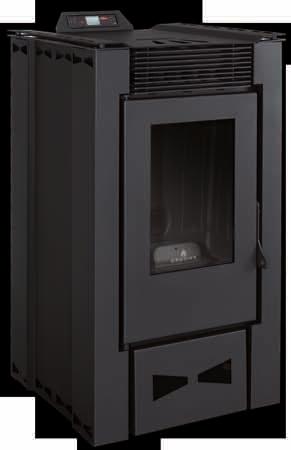 pellet Eva 48 serie aire Estufa de pellet canalizable/ Ductable pellet stove / Salamandra a pellet para