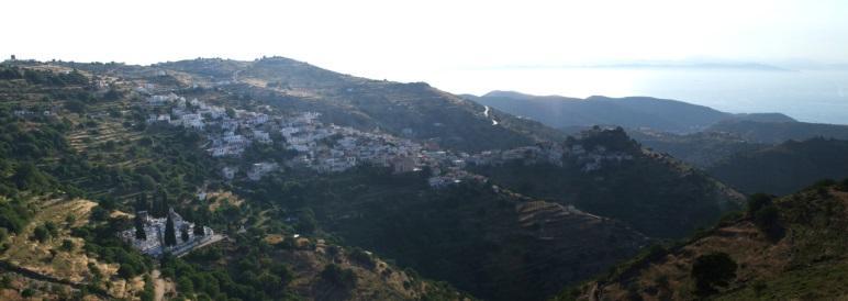 Βρίσκεται στο μεγάλο θαλάσσιο ρεύμα του Κάβο-Ντόρο και θεωρείται η φυσική γέφυρα επικοινωνίας της Στερεάς Ελλάδας με τις Κυκλάδες. Εικ.1:Χάρτης Εικ.