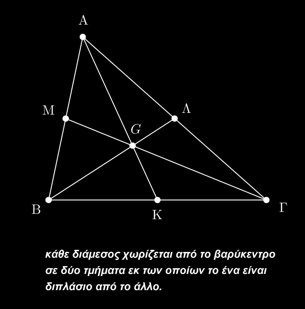 2 3 του μήκους της αντίστοιχης διαμέσου. 5.